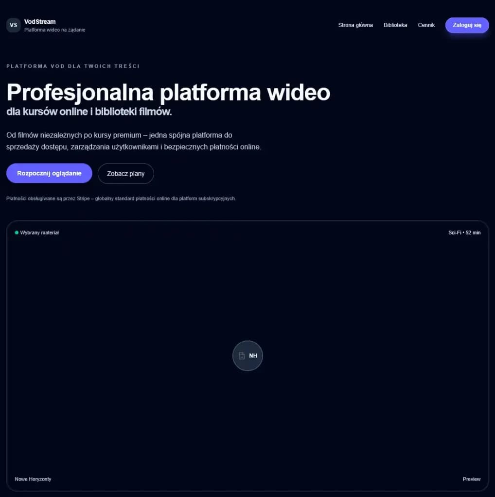 Platforma VOD — ekosystem wideo